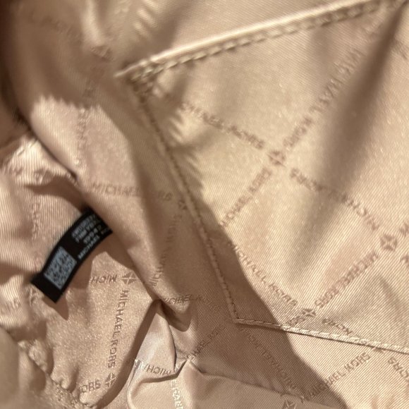 Michael Kors Jet Set Item Crossbody Bag + Card Case Wallet Landyard MK Vanilla - Picture 9 of 14